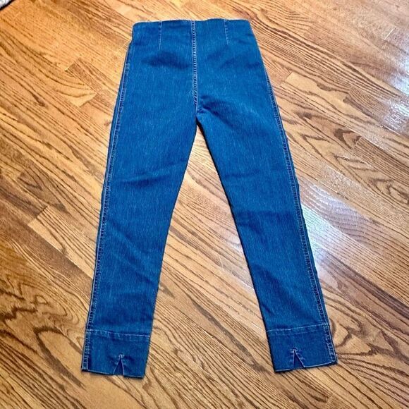 Gretchen Scott Denim Gripeless Pull On Pants - Picture 3 of 5